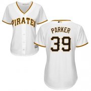 Wholesale Cheap Pirates #39 Dave Parker White Home Women's Stitched MLB Jersey