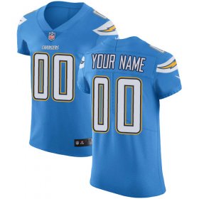 Wholesale Cheap Nike San Diego Chargers Customized Electric Blue Alternate Stitched Vapor Untouchable Elite Men\'s NFL Jersey