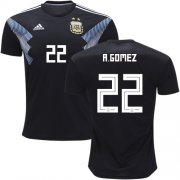 Wholesale Cheap Argentina #22 R.Gomez Away Kid Soccer Country Jersey