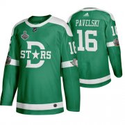 Wholesale Cheap Adidas Dallas Stars #16 Joe Pavelski Men's Green 2020 Stanley Cup Final Stitched Classic Retro NHL Jersey