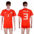 Wholesale Cheap Wales #3 Taylor Red Home Soccer Club Jersey