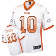 Wholesale Cheap Nike Broncos #10 Emmanuel Sanders White Men's Stitched NFL Elite Drift Fashion Jersey
