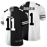Cheap Las Vegas Raiders #11 Henry Ruggs III Men's Black V White Peace Split Nike Vapor Untouchable Limited NFL Jersey