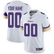 Wholesale Cheap Nike Minnesota Vikings Customized White Stitched Vapor Untouchable Limited Men's NFL Jersey
