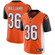 Wholesale Cheap Nike Bengals #36 Shawn Williams Orange Alternate Men's Stitched NFL Vapor Untouchable Limited Jersey