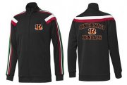 Wholesale Cheap NFL Cincinnati Bengals Heart Jacket Black_1