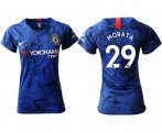 Wholesale Cheap Women's Chelsea #29 Morata Home Soccer Club Jersey