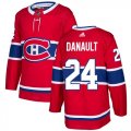 Wholesale Cheap Adidas Canadiens #24 Phillip Danault Red Home Authentic Stitched Youth NHL Jersey