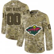 Wholesale Cheap Men's Adidas Wild Personalized Camo Authentic NHL Jersey