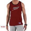 Wholesale Cheap Men's Nike Chicago White Sox Home Practice Tank Top Red