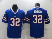 Wholesale Cheap Men's Buffalo Bills #32 O. J. Simpson Royal Blue 2020 Vapor Untouchable Stitched NFL Nike Limited Jersey