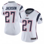 Wholesale Cheap Women's New England Patriots #27 J.C. Jackson Limited Vapor Untouchable White Jersey