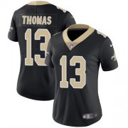 Wholesale Cheap Nike Saints #13 Michael Thomas Black Team Color Women's Stitched NFL Vapor Untouchable Limited Jersey