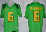 Wholesale Cheap Oregon Ducks #6 DeAnthony Thomas 2013 Light Green Limited Jersey