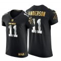 Wholesale Cheap Carolina Panthers #11 Robby Anderson Men's Nike Black Edition Vapor Untouchable Elite NFL Jersey