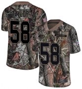 Wholesale Cheap Nike Seahawks #58 Darrell Taylor Camo Youth Stitched NFL Limited Rush Realtree Jersey