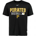 Wholesale Cheap Pittsburgh Pirates Nike 2016 AC Legend Team Issue 1.6 T-Shirt Black