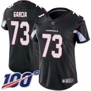 Wholesale Cheap Nike Cardinals #73 Max Garcia Black Alternate Women's Stitched NFL 100th Season Vapor Untouchable Limited Jersey