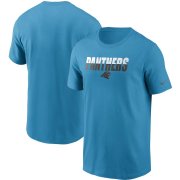 Wholesale Cheap Carolina Panthers Nike Split T-Shirt Blue