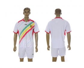 Wholesale Cheap Mali Blank White Home Soccer Country Jersey