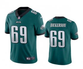 Wholesale Cheap Men\'s Philadelphia Eagles #69 Landon Dickerson Green Vapor Untouchable Limited Stitched Jersey