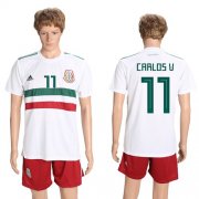 Wholesale Cheap Mexico #11 Carlos V. Away Soccer Country Jersey
