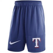 Wholesale Cheap Men's Texas Rangers Nike Royal Dry Fly Shorts