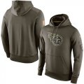 Wholesale Cheap Men's Tennessee Titans Nike Olive Salute To Service KO Performance Hoodie