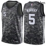 Wholesale Cheap Mens Nike San Antonio Spurs 5 Dejounte Murray Swingman Camo NBA Jersey City Edition
