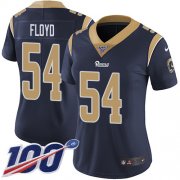 Wholesale Cheap Nike Rams #54 Leonard Floyd Navy Blue Team Color Women's Stitched NFL 100th Season Vapor Untouchable Limited Jersey