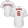 Wholesale Cheap Angels of Anaheim #6 Anthony Rendon White New Cool Base Stitched MLB Jersey