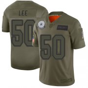 Wholesale Cheap Nike Cowboys #50 Sean Lee Camo Youth Stitched NFL Limited 2019 Salute to Service Jersey