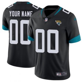 Wholesale Cheap Nike Jacksonville Jaguars Customized Black Alternate Stitched Vapor Untouchable Limited Men\'s NFL Jersey