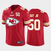 Wholesale Cheap Nike Kansas City Chiefs #50 Willie Gay Jr. Red Team Big Logo Number Vapor Untouchable Limited Jersey