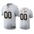 Wholesale Cheap Buffalo Bills Custom Men's Nike White Golden Edition Vapor Limited NFL 100 Jersey