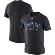 Wholesale Cheap Kansas City Royals Nike MLB Practice T-Shirt Anthracite