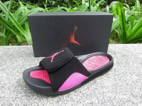 Wholesale Cheap Women\'s Jordan Hydro 5 Retro Shoes Black/pink
