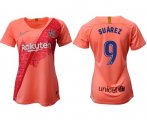 Wholesale Cheap Women's Barcelona #9 Suarez Third Soccer Club Jersey