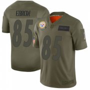 Wholesale Cheap Men's Pittsburgh Steelers #85 Eric Ebron 2019 Salute to Service Jersey - Camo Limited