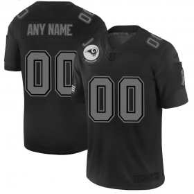 Wholesale Cheap Los Angeles Rams Custom Men\'s Nike Black 2019 Salute to Service Limited Stitched NFL Jersey
