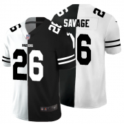 Cheap Green Bay Packers #26 Darnell Savage Jr. Men's Black V White Peace Split Nike Vapor Untouchable Limited NFL Jersey