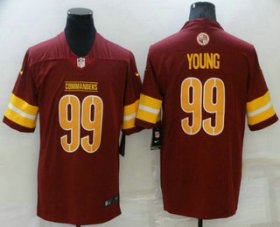 Wholesale Cheap Men\'s Washington Commanders #99 Chase Young Red NEW 2022 Vapor Untouchable Stitched Nike Limited Jersey