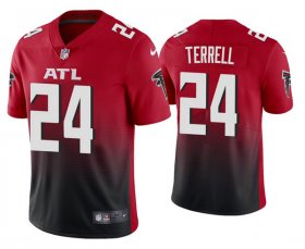Wholesale Cheap Men\'s Atlanta Falcons #24 A.J. Terrell 2020 Red 2nd Alternate Vapor Limited NFL Stitched NFL Jersey
