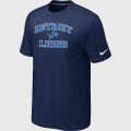 Wholesale Cheap Nike NFL Detroit Lions Heart & Soul NFL T-Shirt Midnight Blue