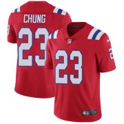 Wholesale Cheap Nike Patriots #23 Patrick Chung Red Alternate Men's Stitched NFL Vapor Untouchable Limited Jersey
