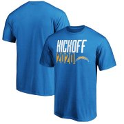 Wholesale Cheap Los Angeles Chargers Fanatics Branded Kickoff 2020 T-Shirt Powder Blue