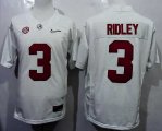 Wholesale Cheap Men's Alabama Crimson Tide #3 Calvin Ridley White 2016 Playoff Diamond Quest College Football Nike Limited Jersey