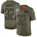 Wholesale Cheap Nike Lions #32 D'Andre Swift Camo Men's Stitched NFL Limited 2019 Salute To Service Jersey