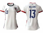 Wholesale Cheap Women 2020-2021 Season National Team America home aaa 13 white Soccer Jerseys1
