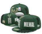 Wholesale Cheap Milwaukee Bucks Snapback Ajustable Cap Hat YD 5